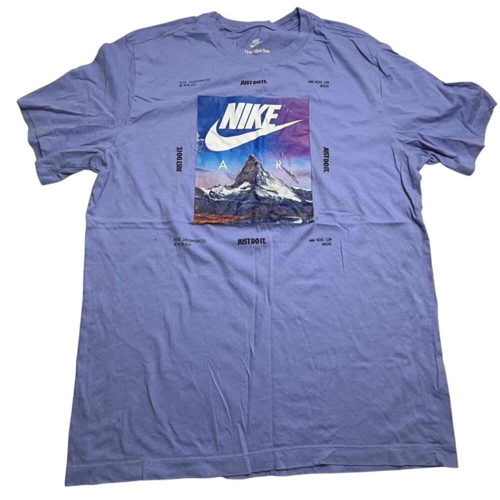 Nike Men's Sportswear Men’s purple size Medium Flaws